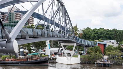 Goodwill bridge in Brisbane